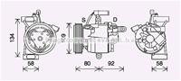 Toyota Compressor, airconditioning