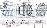 Toyota Compressor, airconditioning