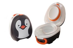 My Carry Potty Potje voor op reis Pinguin - Zwart