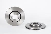 Remschijf BREMBO, Remschijftype: Binnen geventileerd, u.a. für Fiat, Peugeot, Toyota, Citroën