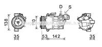 bmw Compressor, airconditioning
