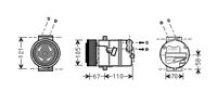 opel AIRCO COMPRESSOR 1.3 CDTi