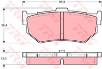 honda Remblokken set
