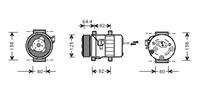 Volvo Airco Compressor -1.9 Td 00+