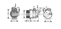 land Compressor, airconditioning