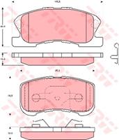 daihatsu Remblokken set