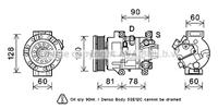 Toyota Compressor, airconditioning