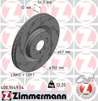 mercedes Remschijf Black Z 400364954