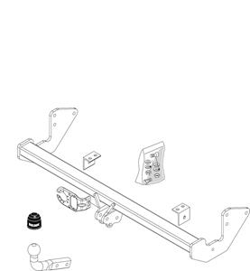 Vaste Trekhaak Brink Ref. 419000