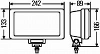 Mistlamp HELLA 1NE 006 300-051