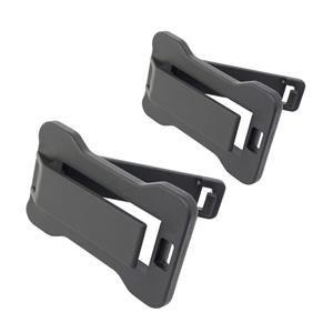 Carpoint gordelverstellers zwart 2 stuks