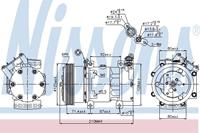 renault Compressor, airconditioning