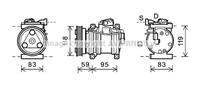 kia Compressor, airconditioning KAK200