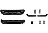 Volkswagen Voorbumper Kompleet Kit 8/89+ Golf