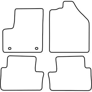 Automatten voor Ford Tourneo Connect 2003-2010