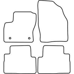 Automatten voor Ford Kuga 2012-