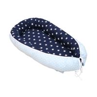 Ullenboom Babynest & Cocoon Blau Hellblau 55 x 95 cm