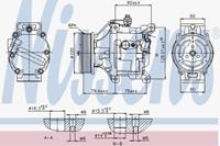 Toyota Compressor, airconditioning