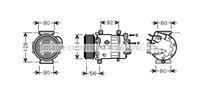 peugeot Compressor, airconditioning