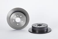 Remschijf COATED DISC LINE BREMBO, Remschijftype: Massief, u.a. für Toyota