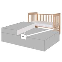 Treppy boxspring bed set