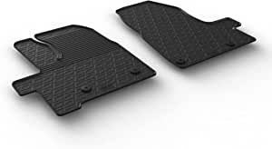 Rubbermatten voor Ford Tourneo Custom/Passenger 2018- (Automaat) (G profiel 2-delig + montageclips)