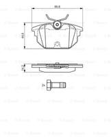 lancia Remblokken set