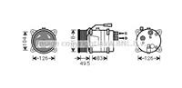 Volkswagen Compressor, airconditioning