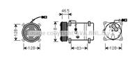 peugeot Compressor, airconditioning