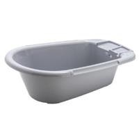 Rotho Babydesign Bella Bambina Badewanne, stone grey grau