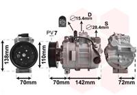 Volkswagen Compressor, airconditioning
