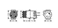 ford COMPRESSOR MONDEO4/GALAXY/S-MAX 20i