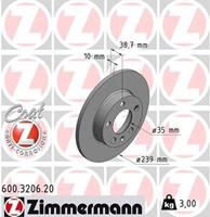 Volkswagen Remschijf Coat Z