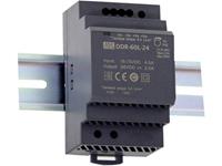 meanwell Hutschienen-DC/DC-Wandler (DIN-Rail) 5 V/DC 10.8A 54W 1 x