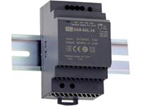 meanwell Hutschienen-DC/DC-Wandler (DIN-Rail) 15 V/DC 4A 60W 1 x