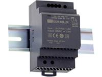 meanwell Hutschienen-DC/DC-Wandler (DIN-Rail) 12 V/DC 5A 60W 1 x