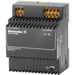 Weidmüllerlerlerlerlerlerlerlerlerlerlerlerlerlerlerlerlerlerlerlerlerlerlerlerlerlerler PRO INSTA 30W 5V 6A Schakelnetvoeding 5 V/DC 6 A 30 W Inhoud 1 stuk(s)