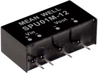 meanwell Mean Well SPU01M-05 DC/DC-convertermodule 200 mA 1 W Aantal uitgangen: 1 x