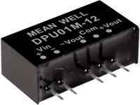 meanwell DC/DC-Wandlermodul 33mA 1W Anzahl Ausgänge: 2 x