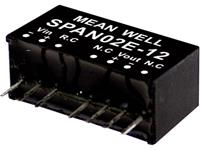 meanwell Mean Well SPAN02E-12 DC/DC-convertermodule 167 mA 2 W Aantal uitgangen: 1 x