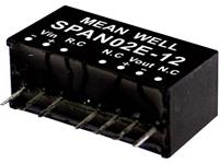 meanwell Mean Well SPAN02A-12 DC/DC-convertermodule 167 mA 2 W Aantal uitgangen: 1 x