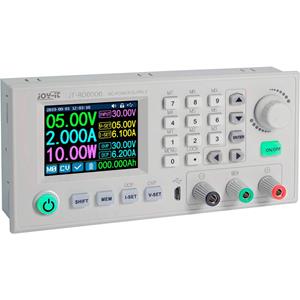 joy-it RD6006 Labvoeding, regelbaar 0 - 60 V 0 mA - 6 A Op afstand bedienbaar, Programmeerbaar, Smal model Aantal uitgangen 2 x