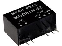 meanwell DC/DC-Wandlermodul 56mA 1W Anzahl Ausgänge: 2 x