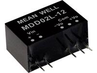 meanwell Mean Well MDD02L-09 DC/DC-convertermodule 111 mA 2 W Aantal uitgangen: 2 x