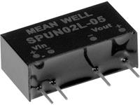 meanwell Mean Well SPUN02M-15 DC/DC-converter 134 mA 2 W Aantal uitgangen: 1 x Inhoud 1 stuk(s)