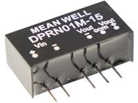 meanwell DC/DC-Wandler +42mA 1W Anzahl Ausgänge: 2 x