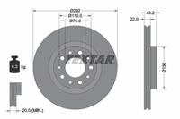 alfaromeo Remschijf 92145303