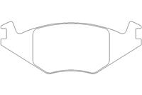 seat Remblokken set 2088902
