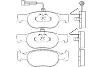 fiat Remblokken set 2193002