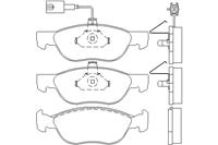 lancia Remblokken set